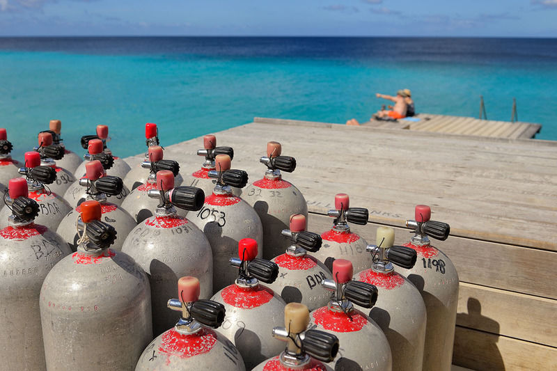 Belmar Oceanfront Apartments Bonaire エクステリア 写真