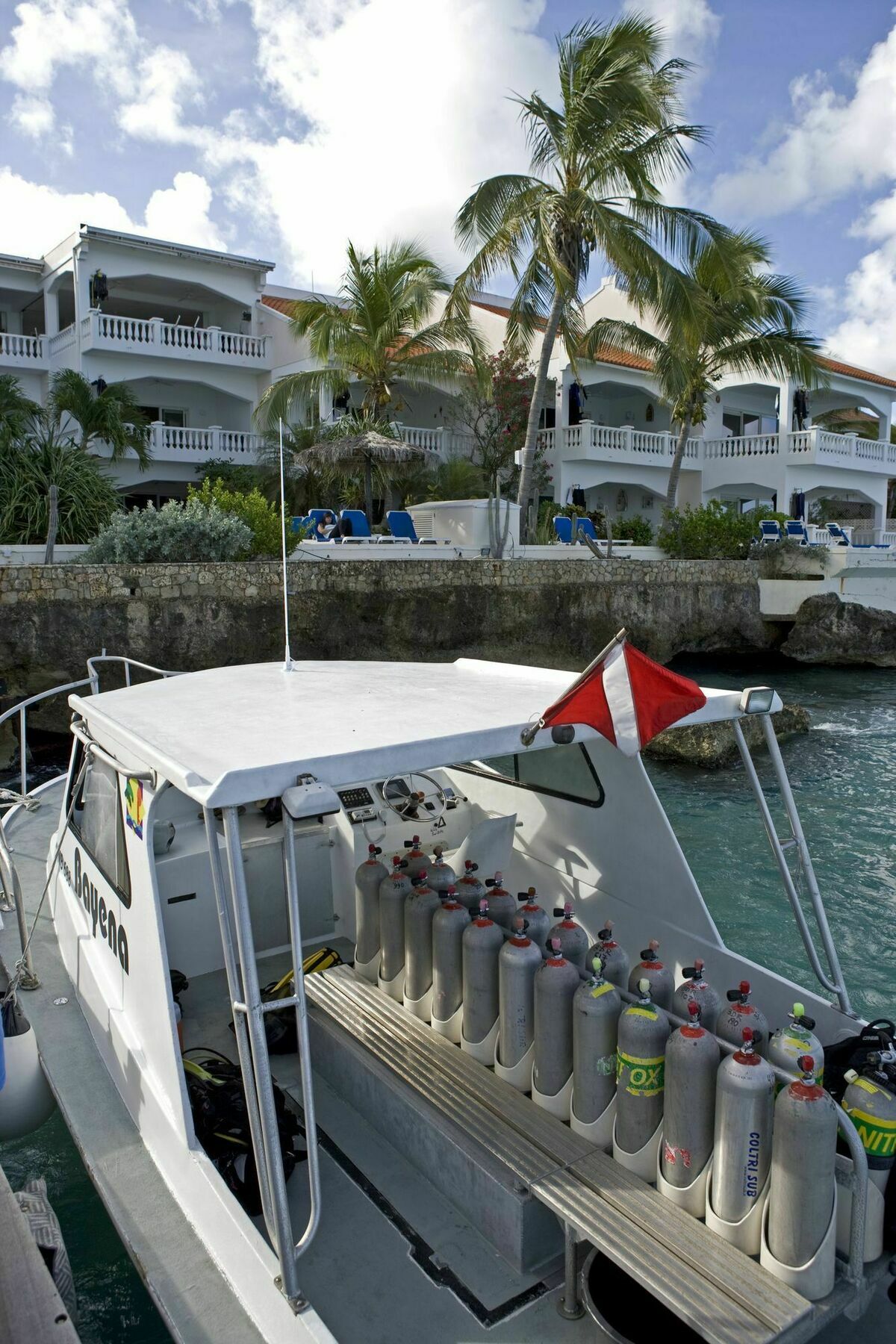 Belmar Oceanfront Apartments Bonaire エクステリア 写真